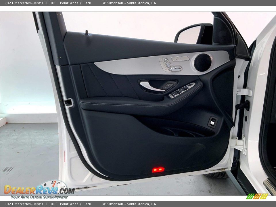 2021 Mercedes-Benz GLC 300 Polar White / Black Photo #26