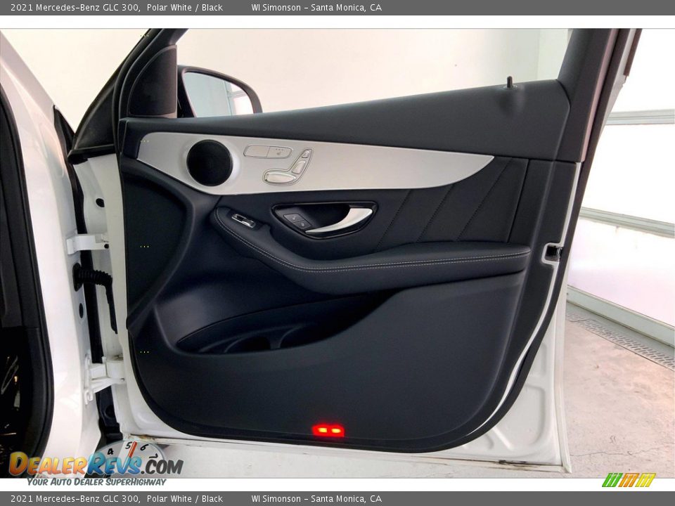2021 Mercedes-Benz GLC 300 Polar White / Black Photo #27