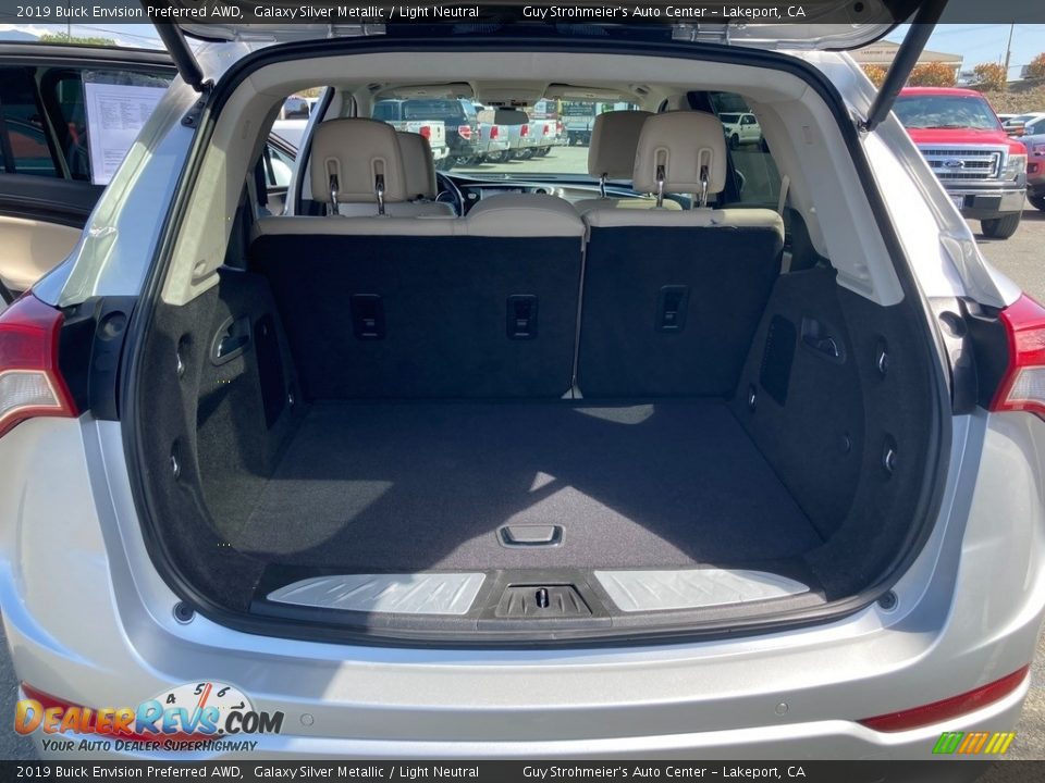 2019 Buick Envision Preferred AWD Galaxy Silver Metallic / Light Neutral Photo #10