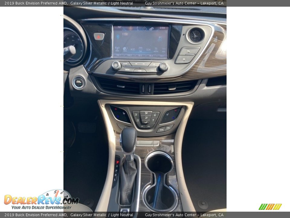 2019 Buick Envision Preferred AWD Galaxy Silver Metallic / Light Neutral Photo #11
