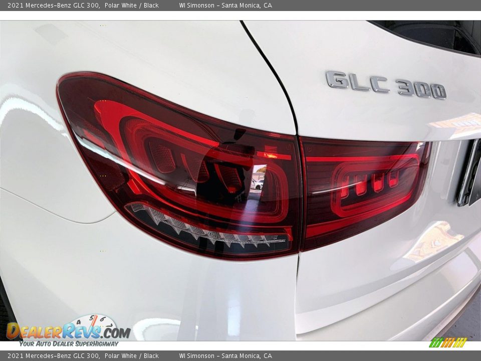 2021 Mercedes-Benz GLC 300 Polar White / Black Photo #29