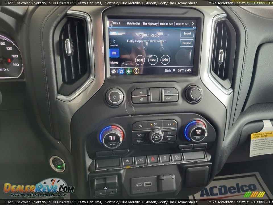 Controls of 2022 Chevrolet Silverado 1500 Limited RST Crew Cab 4x4 Photo #33