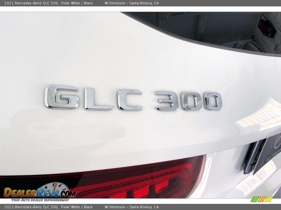 2021 Mercedes-Benz GLC 300 Polar White / Black Photo #31