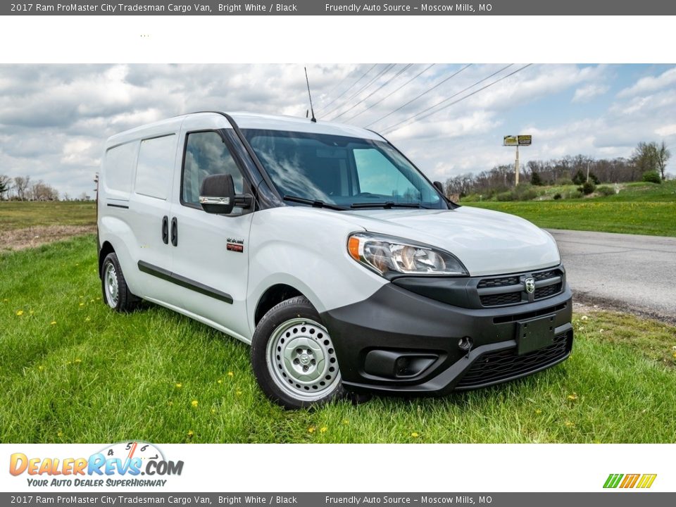 2017 Ram ProMaster City Tradesman Cargo Van Bright White / Black Photo #1