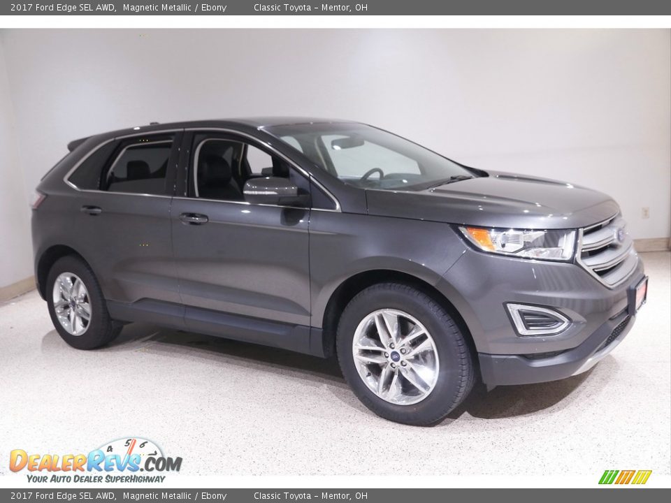 2017 Ford Edge SEL AWD Magnetic Metallic / Ebony Photo #1