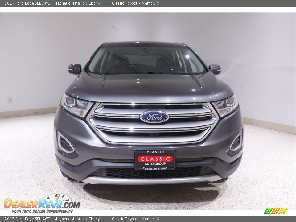 2017 Ford Edge SEL AWD Magnetic Metallic / Ebony Photo #2
