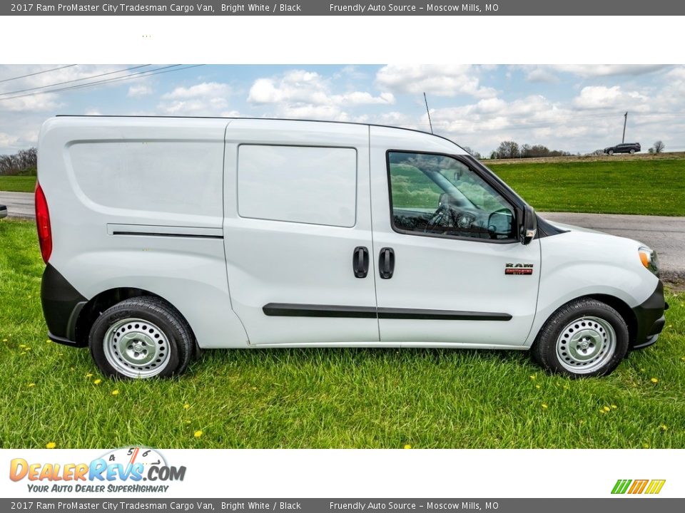 2017 Ram ProMaster City Tradesman Cargo Van Bright White / Black Photo #3