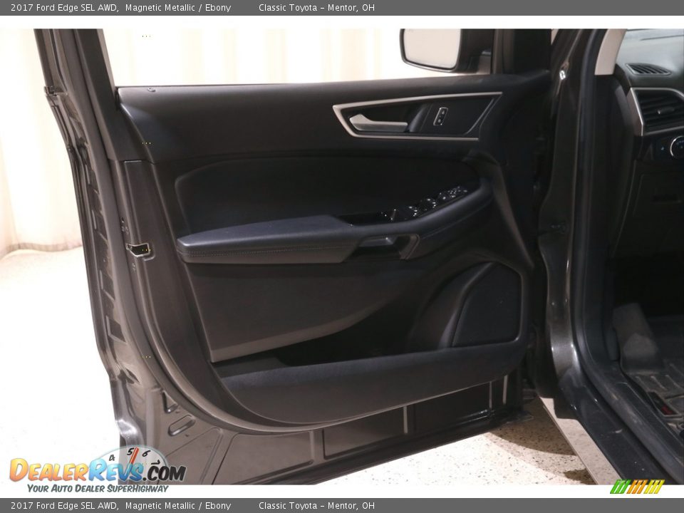 2017 Ford Edge SEL AWD Magnetic Metallic / Ebony Photo #4