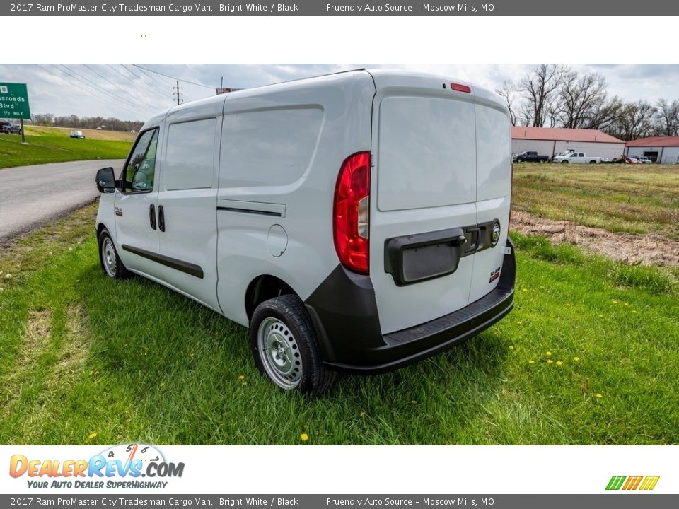 2017 Ram ProMaster City Tradesman Cargo Van Bright White / Black Photo #6