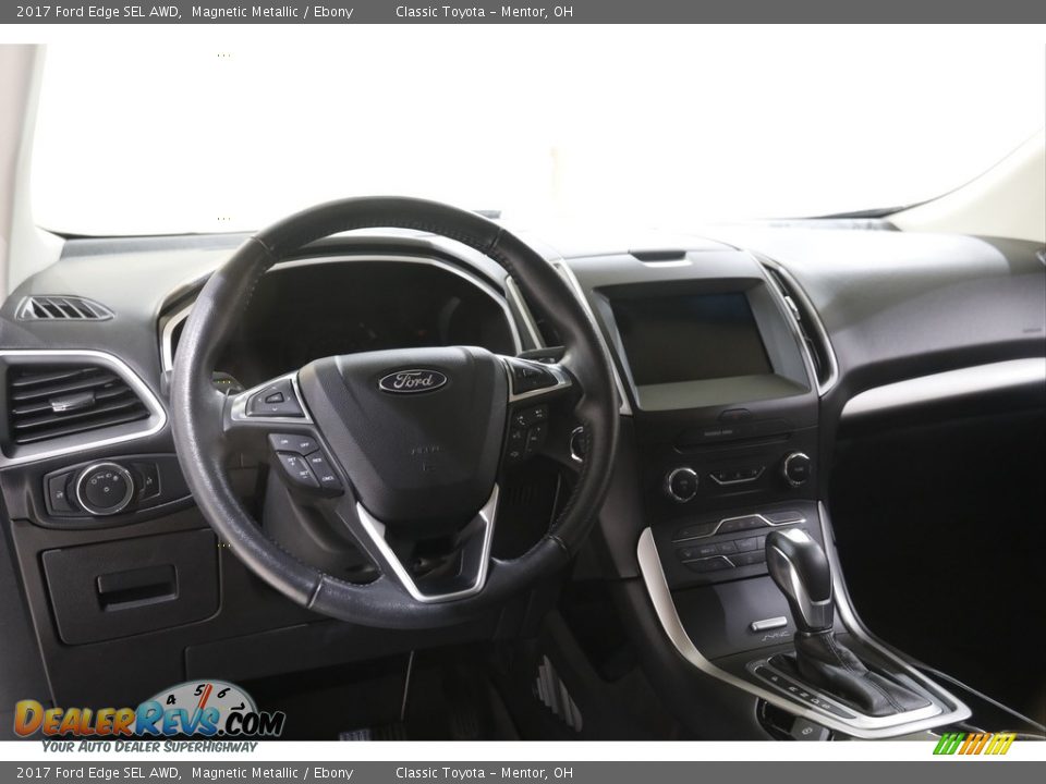 2017 Ford Edge SEL AWD Magnetic Metallic / Ebony Photo #6