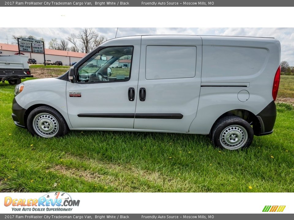 2017 Ram ProMaster City Tradesman Cargo Van Bright White / Black Photo #7