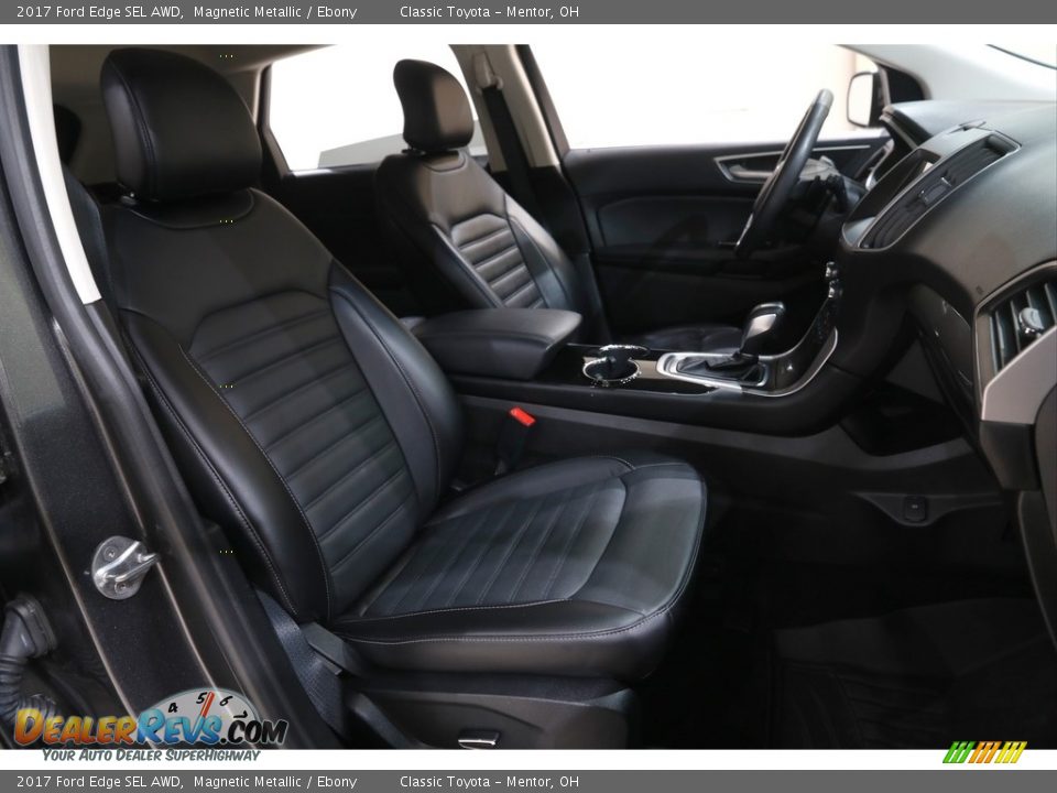 2017 Ford Edge SEL AWD Magnetic Metallic / Ebony Photo #15