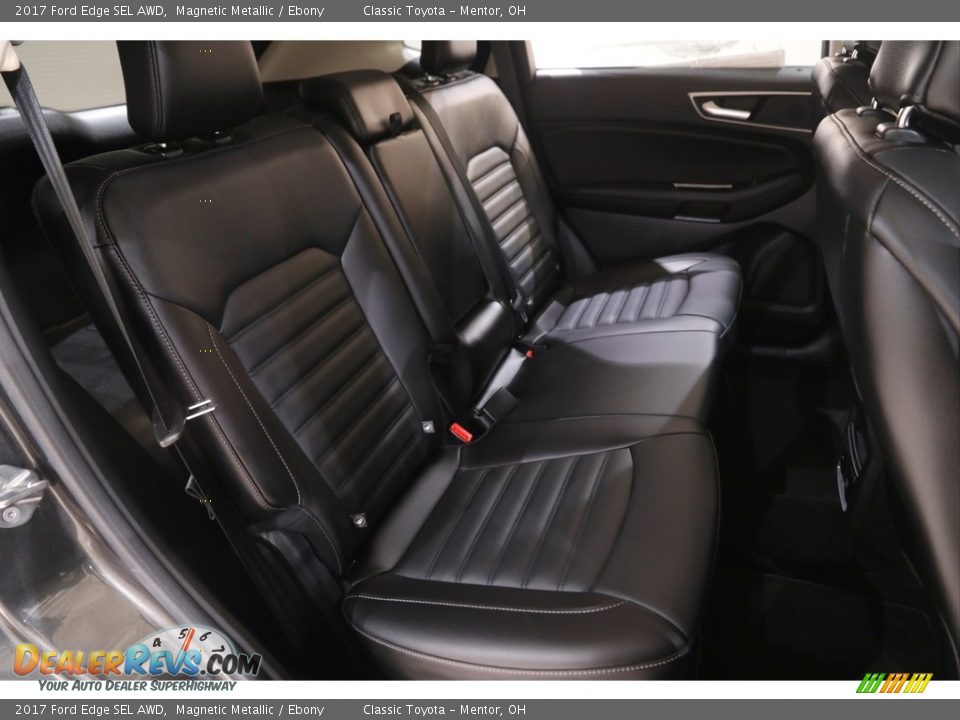 2017 Ford Edge SEL AWD Magnetic Metallic / Ebony Photo #16