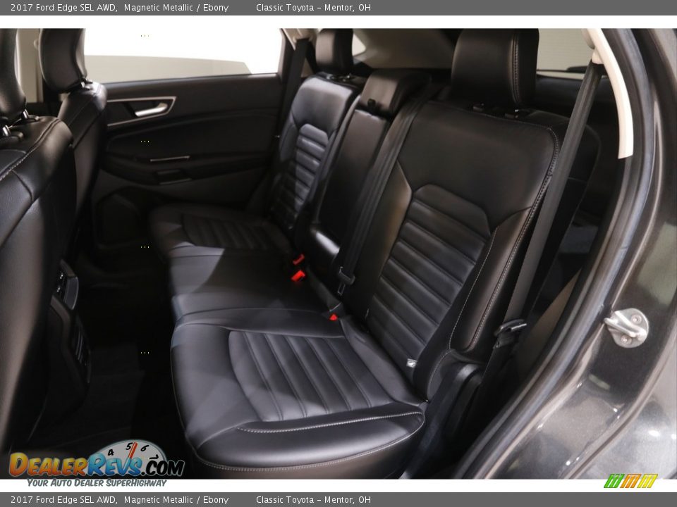 2017 Ford Edge SEL AWD Magnetic Metallic / Ebony Photo #17