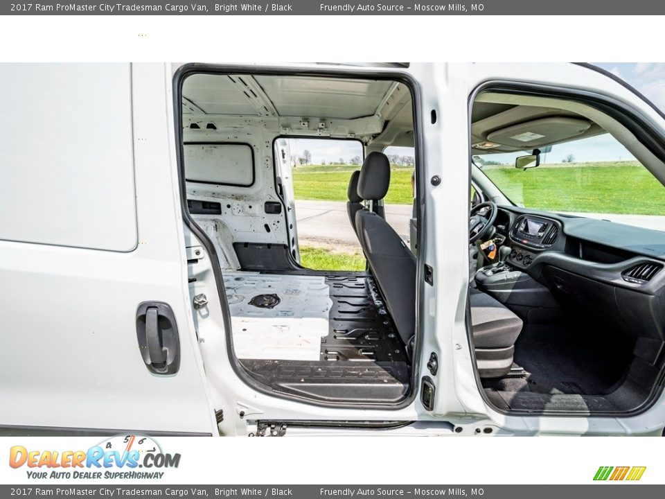 2017 Ram ProMaster City Tradesman Cargo Van Bright White / Black Photo #21