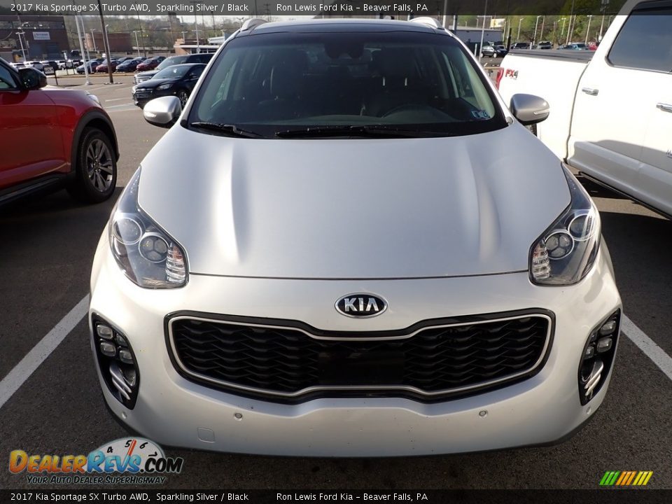 Sparkling Silver 2017 Kia Sportage SX Turbo AWD Photo #2