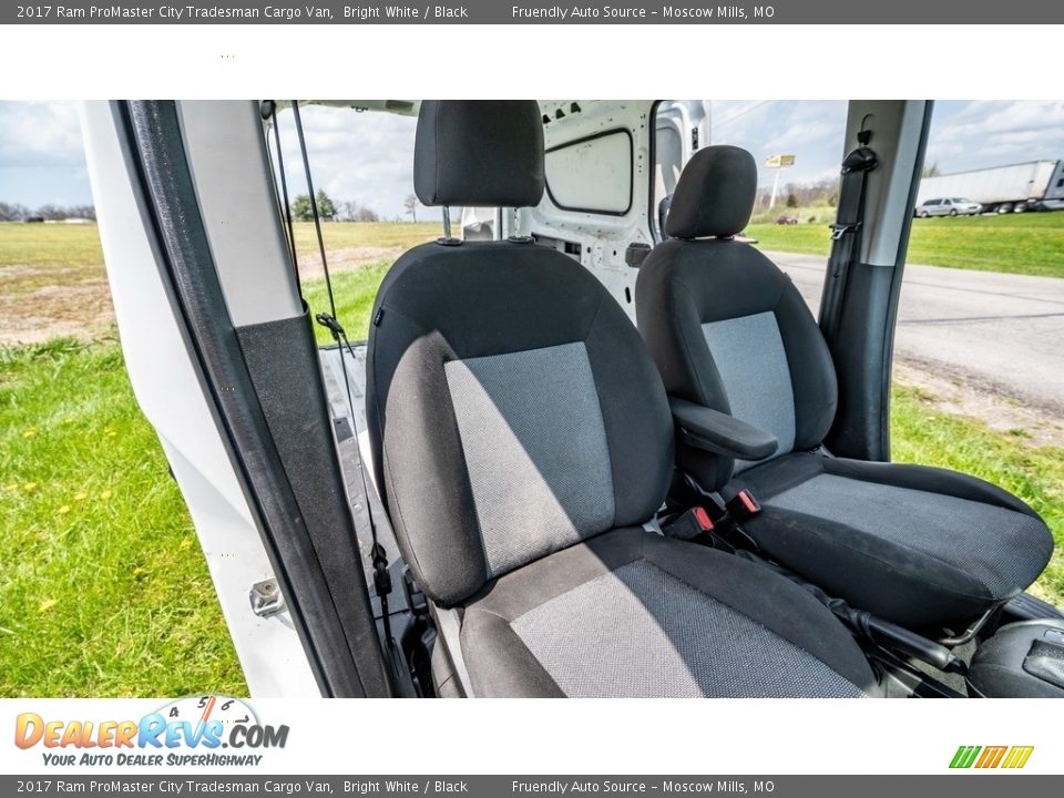 2017 Ram ProMaster City Tradesman Cargo Van Bright White / Black Photo #24