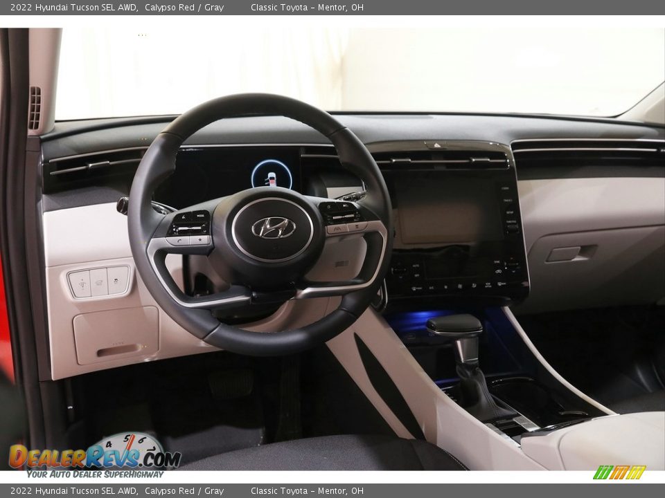2022 Hyundai Tucson SEL AWD Calypso Red / Gray Photo #6