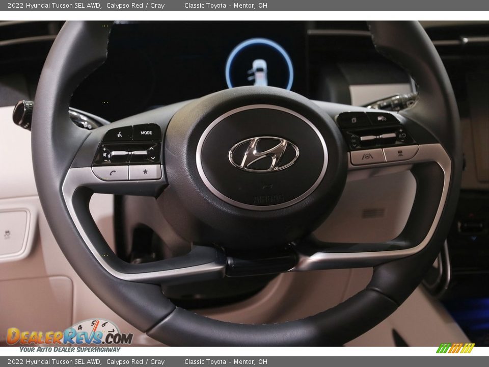 2022 Hyundai Tucson SEL AWD Calypso Red / Gray Photo #7