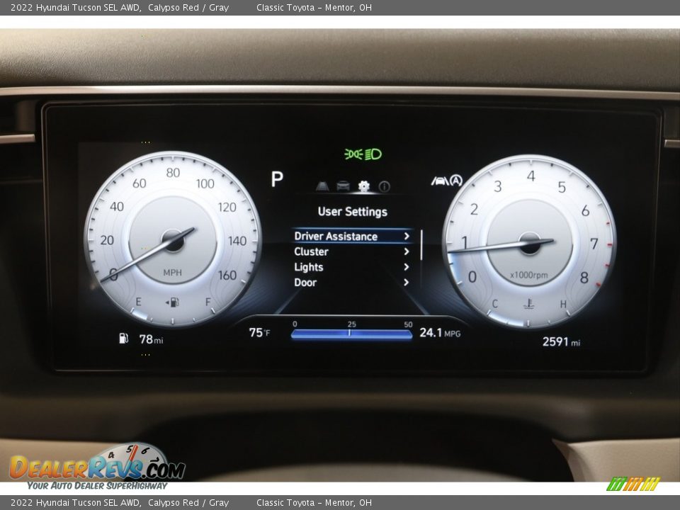 2022 Hyundai Tucson SEL AWD Calypso Red / Gray Photo #8