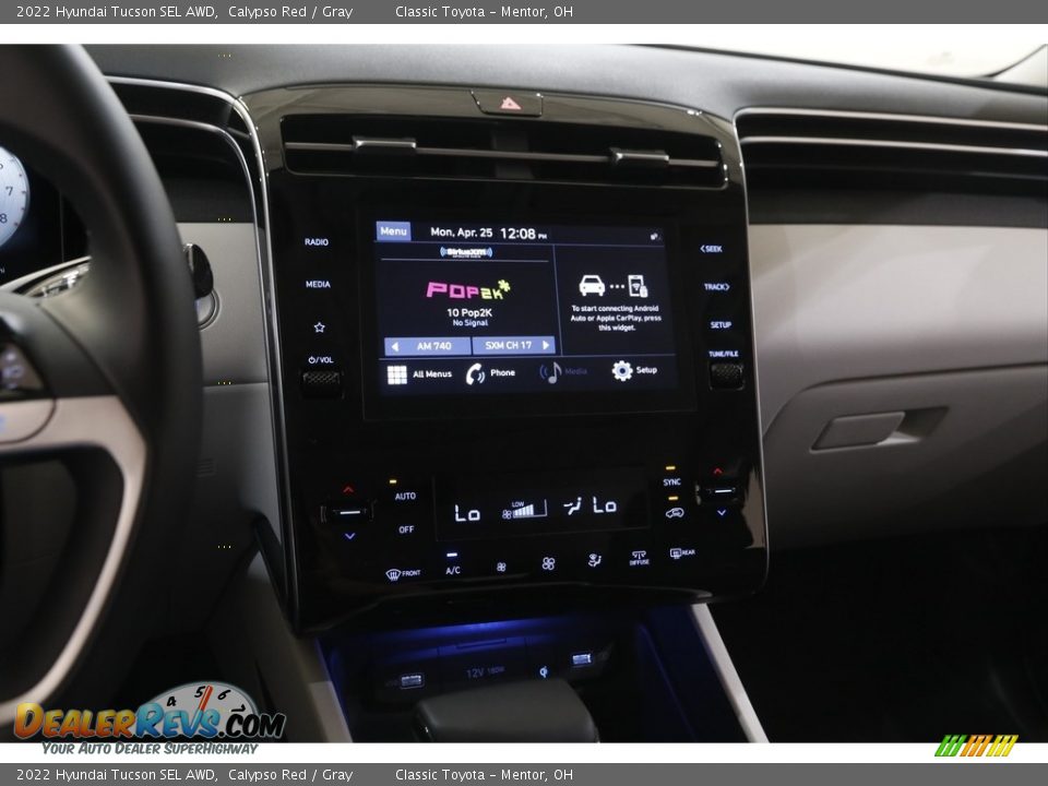 2022 Hyundai Tucson SEL AWD Calypso Red / Gray Photo #9