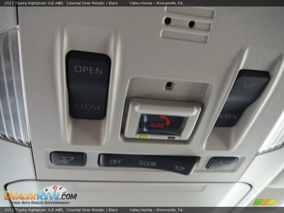 2021 Toyota Highlander XLE AWD Celestial Silver Metallic / Black Photo #23