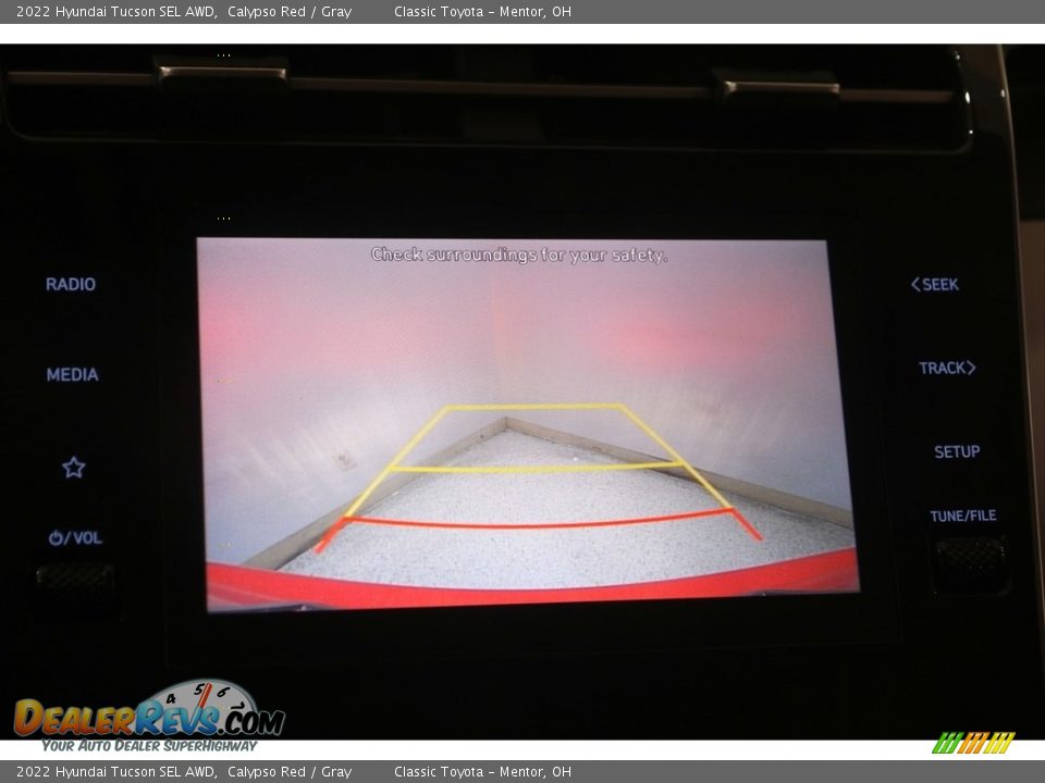 2022 Hyundai Tucson SEL AWD Calypso Red / Gray Photo #11