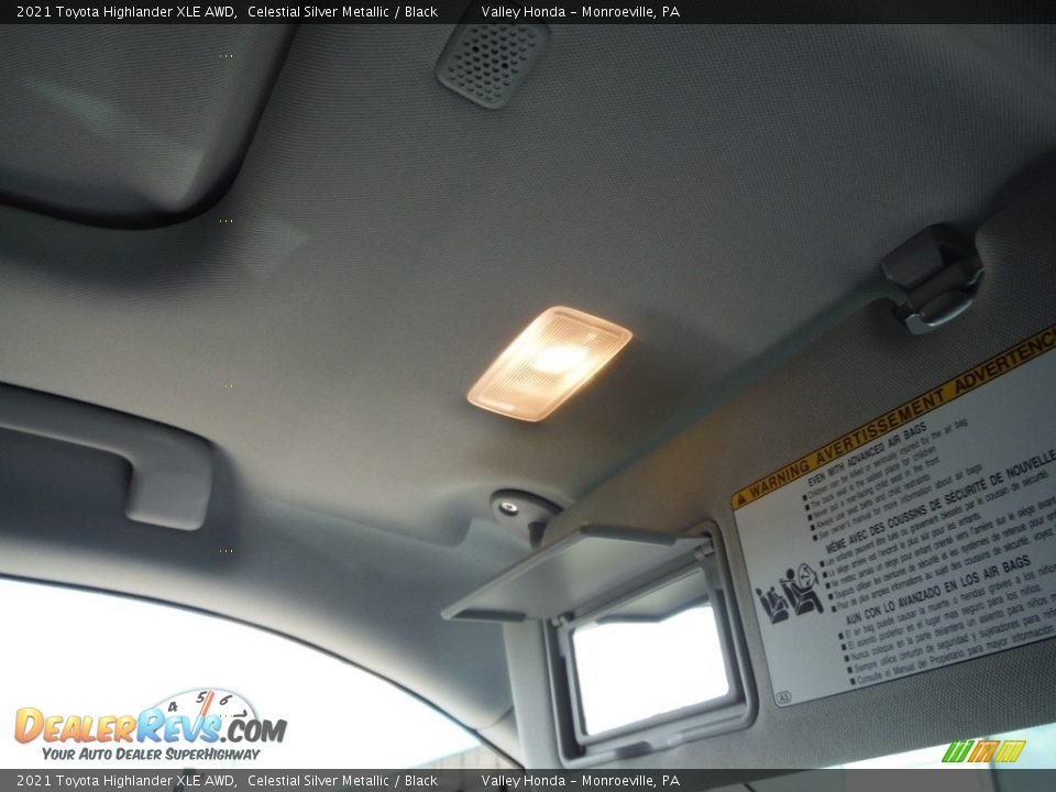 2021 Toyota Highlander XLE AWD Celestial Silver Metallic / Black Photo #24