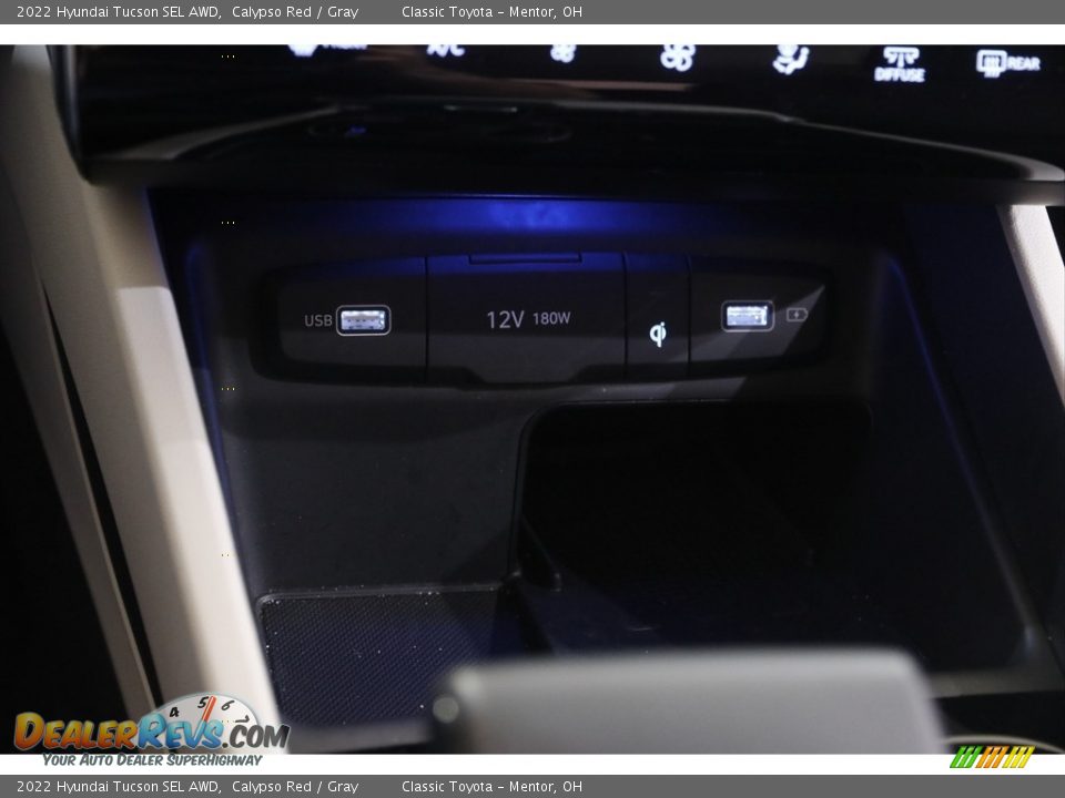 2022 Hyundai Tucson SEL AWD Calypso Red / Gray Photo #12