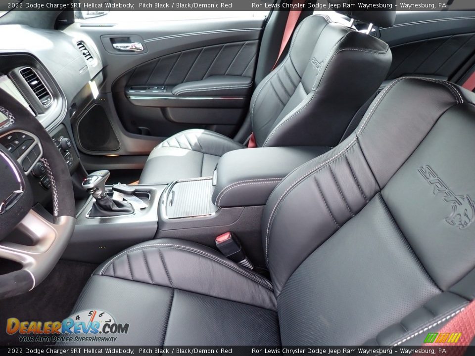 Front Seat of 2022 Dodge Charger SRT Hellcat Widebody Photo #11