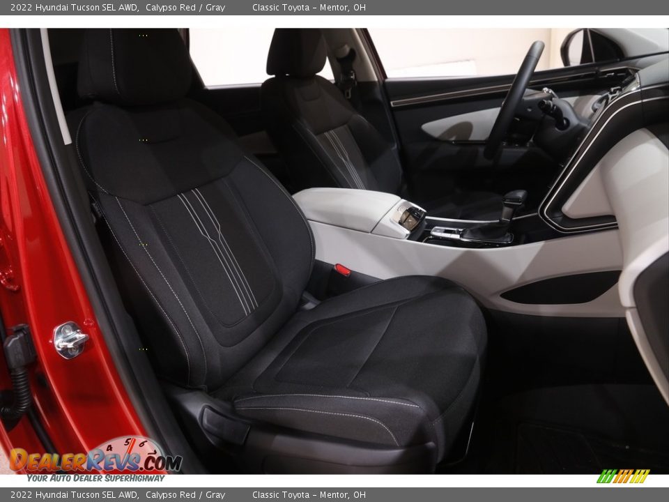 2022 Hyundai Tucson SEL AWD Calypso Red / Gray Photo #14