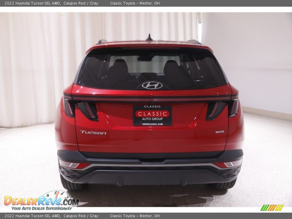 2022 Hyundai Tucson SEL AWD Calypso Red / Gray Photo #17