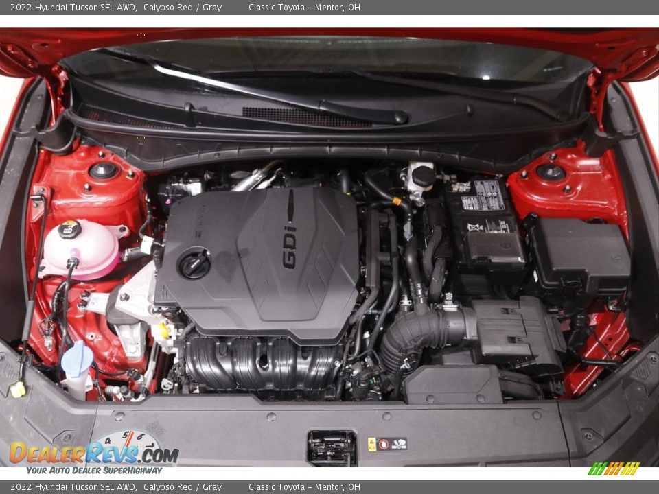 2022 Hyundai Tucson SEL AWD Calypso Red / Gray Photo #18