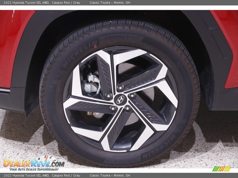 2022 Hyundai Tucson SEL AWD Calypso Red / Gray Photo #19