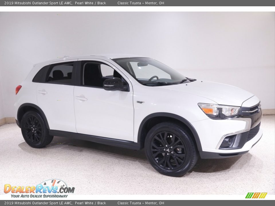 2019 Mitsubishi Outlander Sport LE AWC Pearl White / Black Photo #1