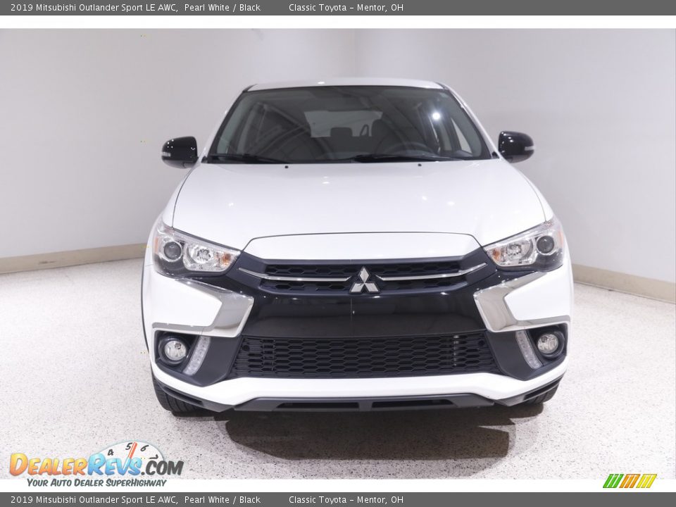 2019 Mitsubishi Outlander Sport LE AWC Pearl White / Black Photo #2