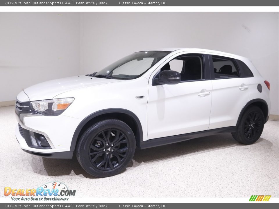 2019 Mitsubishi Outlander Sport LE AWC Pearl White / Black Photo #3