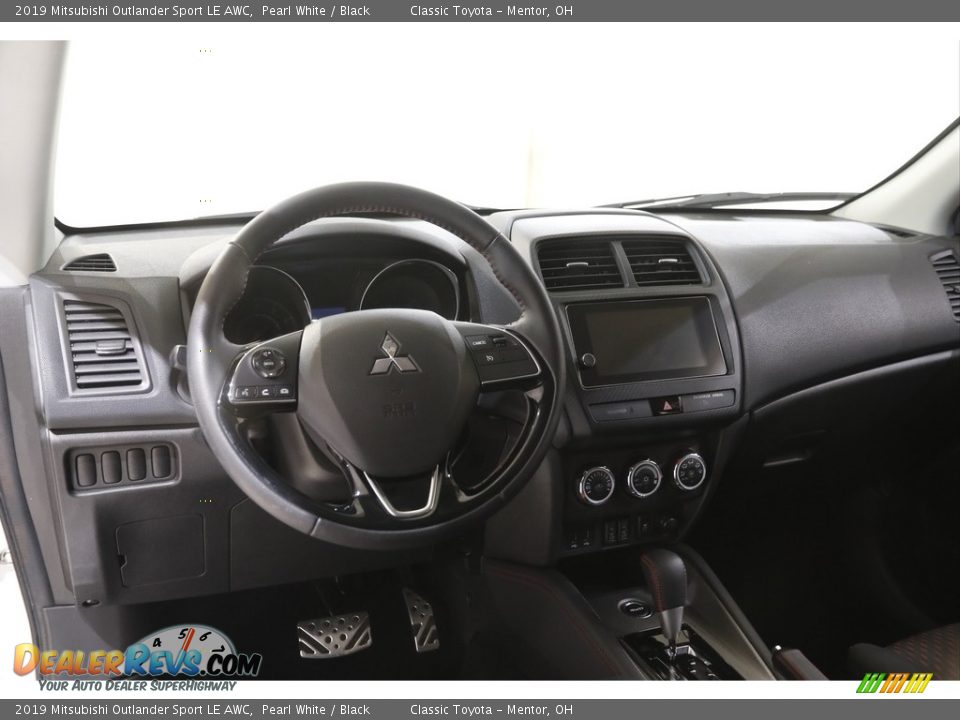 2019 Mitsubishi Outlander Sport LE AWC Pearl White / Black Photo #6