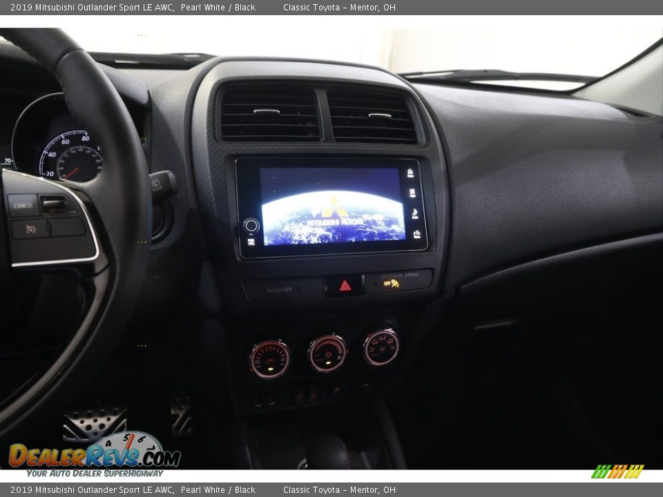2019 Mitsubishi Outlander Sport LE AWC Pearl White / Black Photo #9