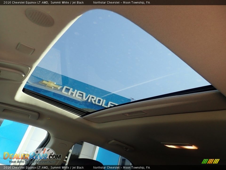 2016 Chevrolet Equinox LT AWD Summit White / Jet Black Photo #23
