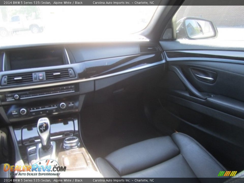 2014 BMW 5 Series 535i Sedan Alpine White / Black Photo #14
