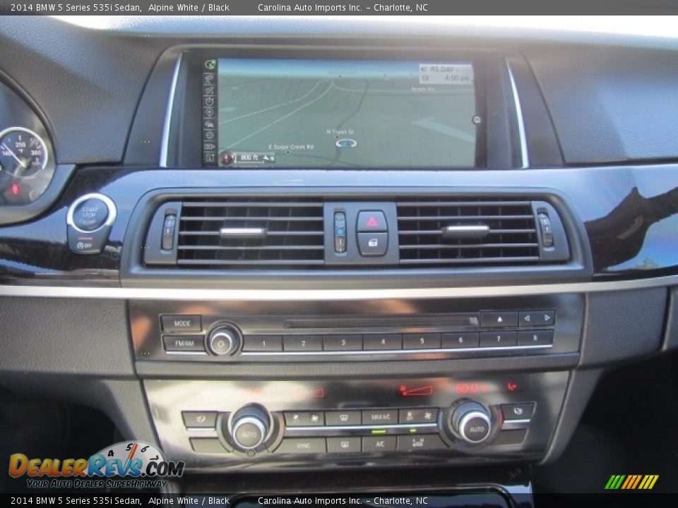 2014 BMW 5 Series 535i Sedan Alpine White / Black Photo #16