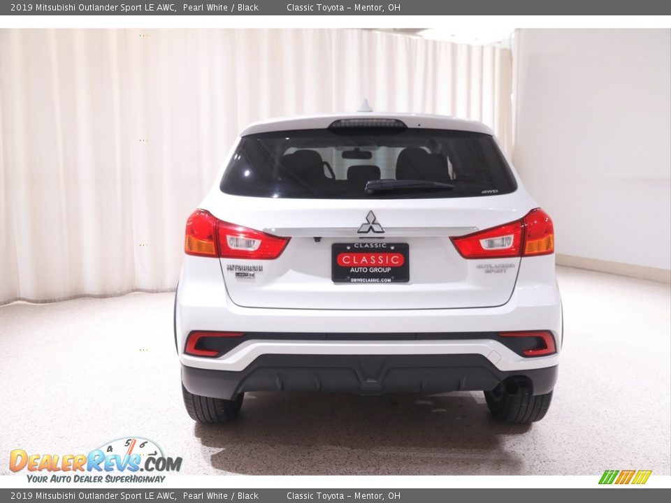 2019 Mitsubishi Outlander Sport LE AWC Pearl White / Black Photo #18