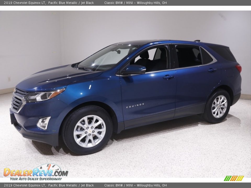 2019 Chevrolet Equinox LT Pacific Blue Metallic / Jet Black Photo #3