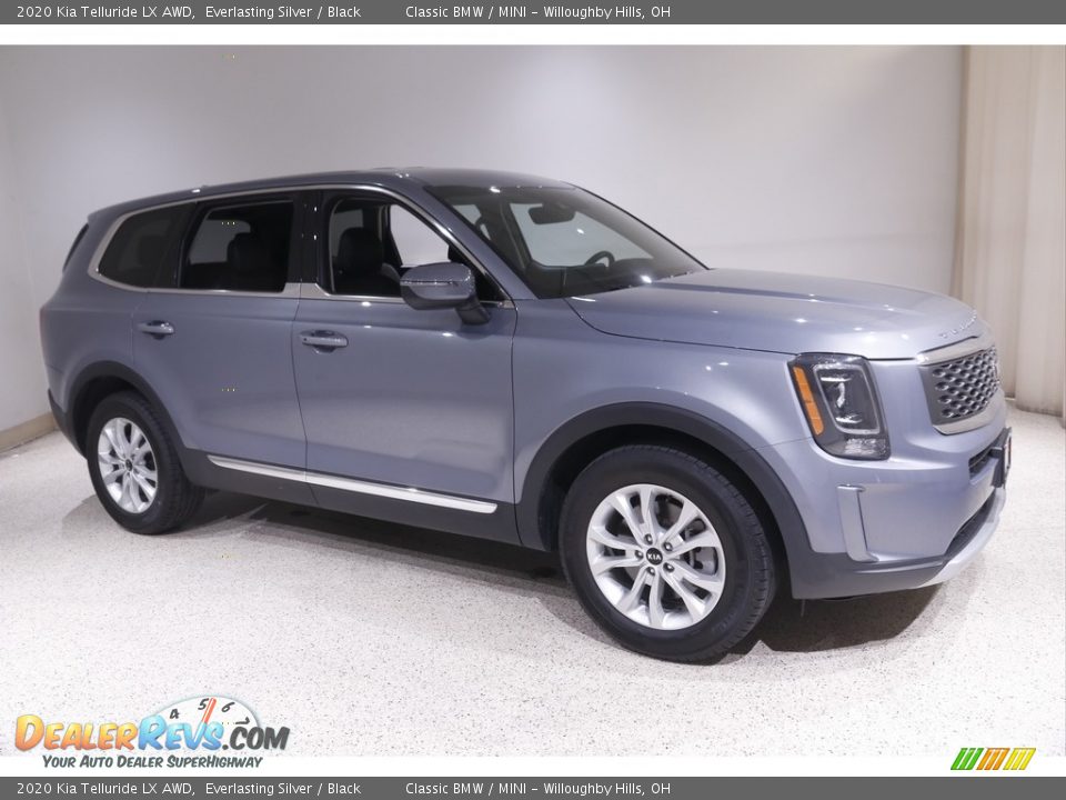 2020 Kia Telluride LX AWD Everlasting Silver / Black Photo #1