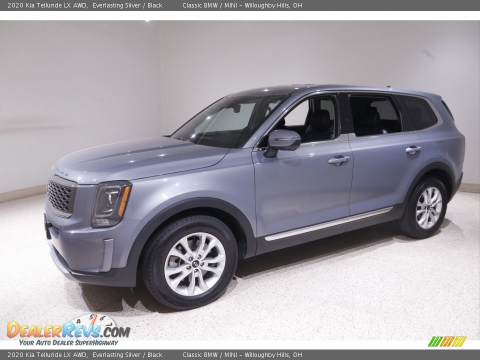 2020 Kia Telluride LX AWD Everlasting Silver / Black Photo #3