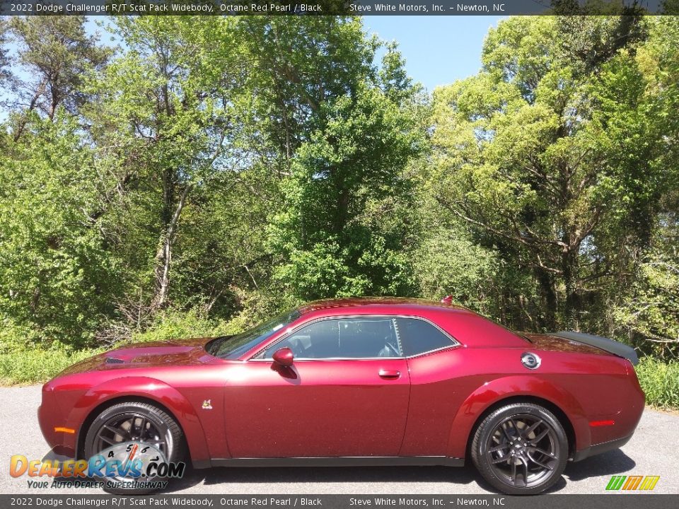 Octane Red Pearl 2022 Dodge Challenger R/T Scat Pack Widebody Photo #1