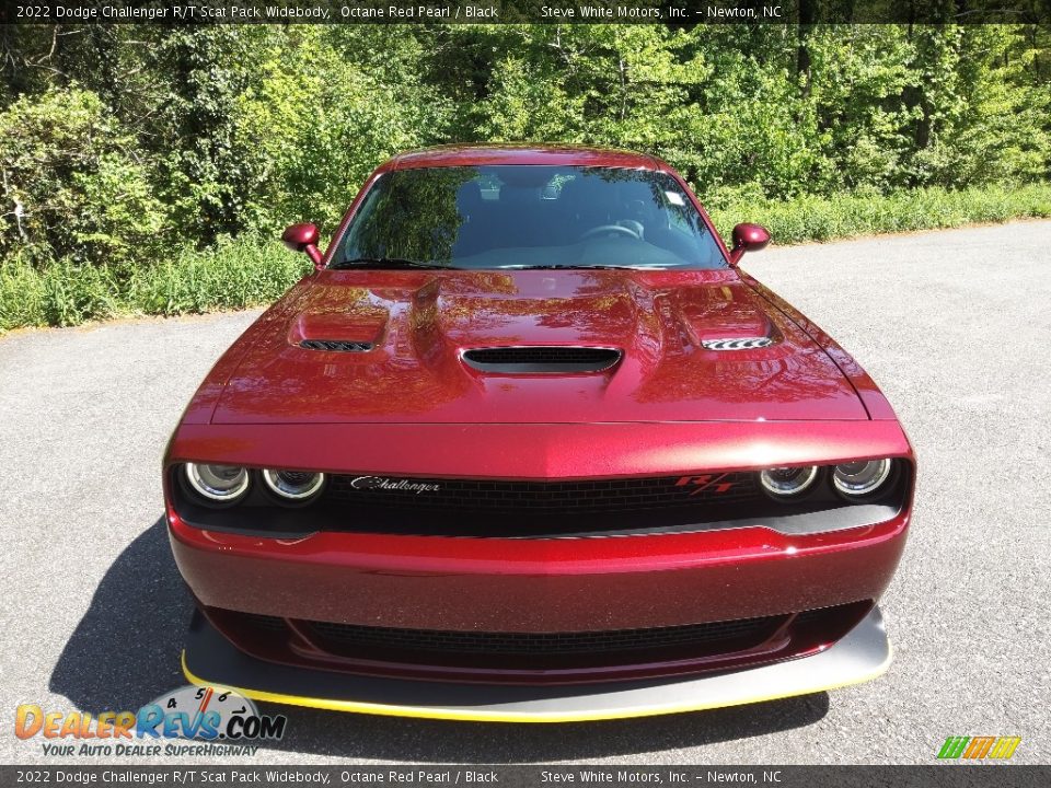 2022 Dodge Challenger R/T Scat Pack Widebody Octane Red Pearl / Black Photo #3