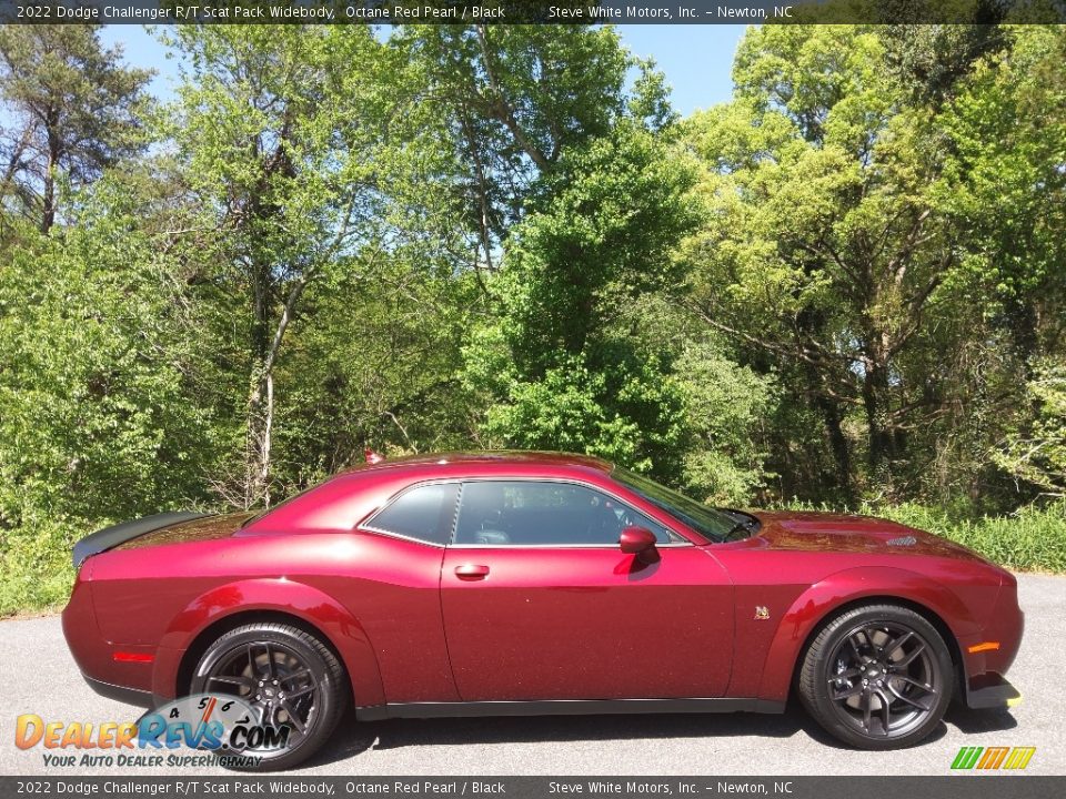 Octane Red Pearl 2022 Dodge Challenger R/T Scat Pack Widebody Photo #5