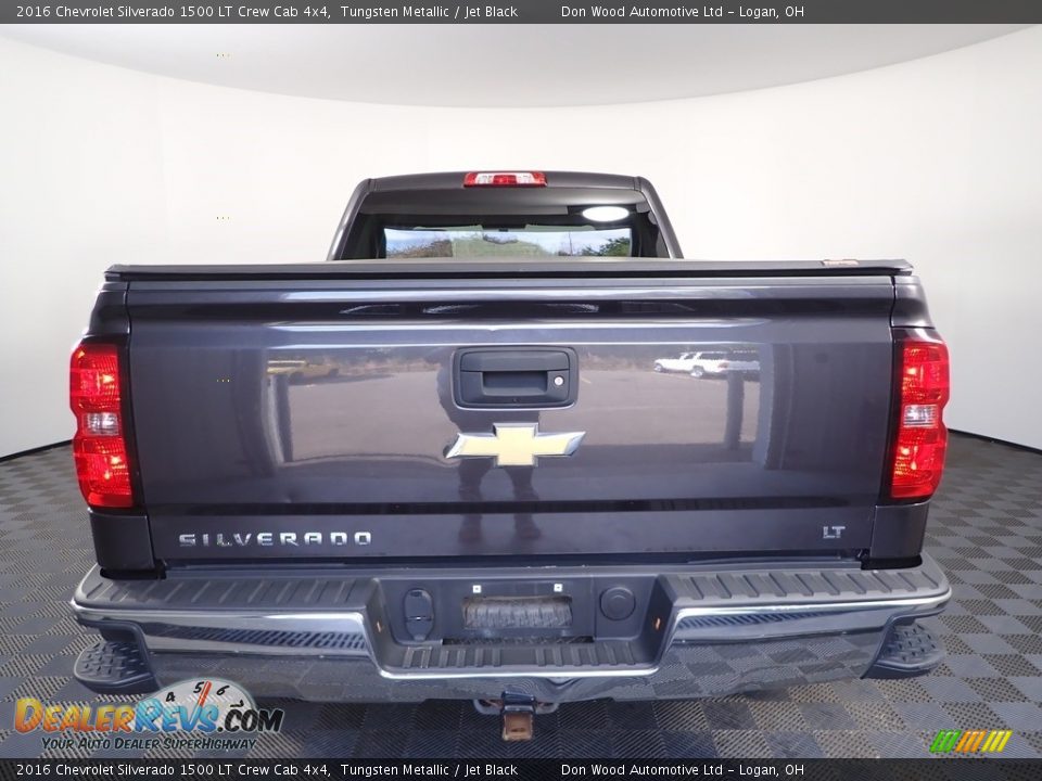 2016 Chevrolet Silverado 1500 LT Crew Cab 4x4 Tungsten Metallic / Jet Black Photo #9